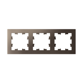 Рамка 3-м AtlasDesign универс. мокко SE ATN000603