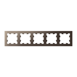 Рамка 5-м AtlasDesign универс. мокко SE ATN000605