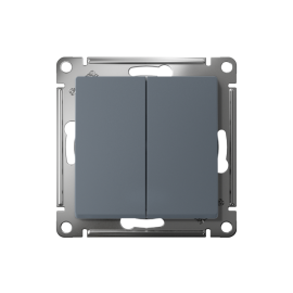 Выключатель 2-кл. СП AtlasDesign 10А IP20 (сх. 5) 10AX механизм грифель SE ATN000751