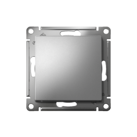 Выключатель 1-кл. СП AtlasDesign 10А IP20 (сх. 1) 10AX механизм сталь SE ATN000911