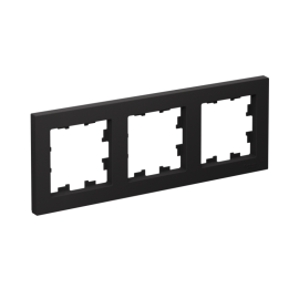 Рамка 3-м AtlasDesign универс. карбон SE ATN001003