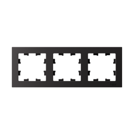 Рамка 3-м AtlasDesign универс. карбон SE ATN001003