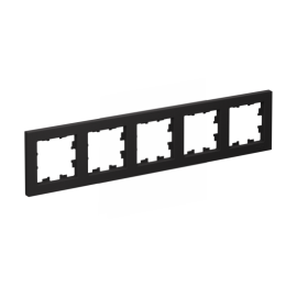 Рамка 5-м AtlasDesign универс. карбон SE ATN001005