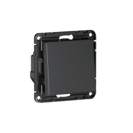 Выключатель 1-кл. AtlasDesign Smart 10А (сх. 1) L+N с подсветкой Zigbee механизм карбон SE ATN001013Z