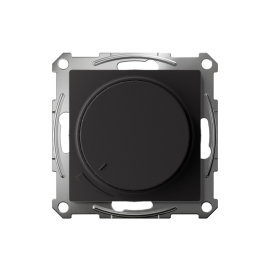 Светорегулятор поворотно-нажимной AtlasDesign 400Вт механизм карбон SE ATN001023