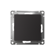 Переключатель проходной 1-кл. СП AtlasDesign 10А IP20 (сх. 6) 10AX механизм карбон SE ATN001061