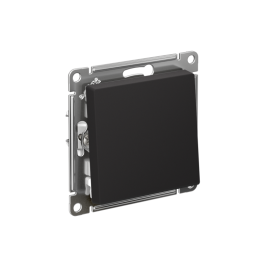 Переключатель перекрестный 1-кл. СП AtlasDesign 10А IP20 (сх. 7) 10AX механизм карбон SE ATN001071