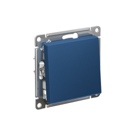 Выключатель 1-кл. AtlasDesign (сх. 1) 10AX механизм аквамарин SE ATN001111