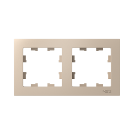 Рамка 2-м AtlasDesign универс. песочн. SE ATN001202