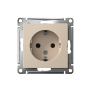 Розетка AtlasDesign 16А с заземл. защ. шторки механизм песочн. SE ATN001245