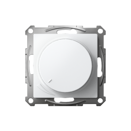 Светорегулятор AtlasDesign (диммер) повор-нажим. LED RC 400Вт мех. лотос SE ATN001323