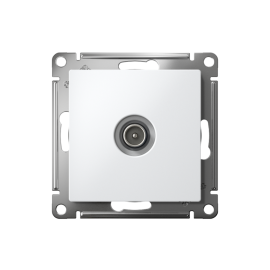 Розетка телевизионная оконечная TV AtlasDesign 1дБ механизм лотос SE ATN001391