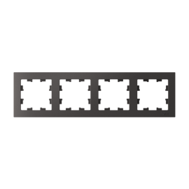 Рамка 4-м AtlasDesign универс. базальт SE ATN001404