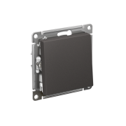 Переключатель 1-кл. AtlasDesign (сх. 6) 10AX механизм базальт SE ATN001461