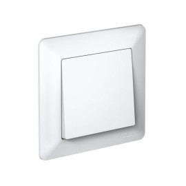 Рамка 1-м AtlasDesign Air бел./дым. бел. SE ATN220101