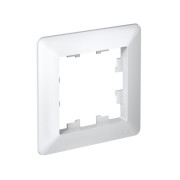 Рамка 1-м AtlasDesign Air бел./дым. бел. SE ATN220101