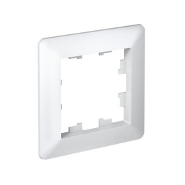 Рамка 1-м AtlasDesign Air бел./дым. бел. SE ATN220101