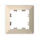 Рамка 1-м AtlasDesign Air беж./дым. бел. SE ATN220201