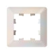 Рамка 1-м AtlasDesign Air жемчуж./дым. бел. SE ATN220401