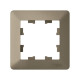 Рамка 1-м AtlasDesign Air шампань/дым. черн. SE ATN220501