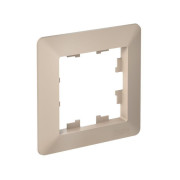 Рамка 1-м AtlasDesign Air песочн./дым. бел. SE ATN221201