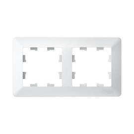 Рамка 2-м AtlasDesign Air лотос/дым. бел. SE ATN221302