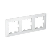 Рамка 3-м AtlasDesign Air лотос/дым. бел. SE ATN221303