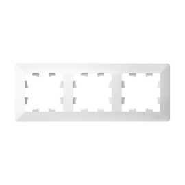 Рамка 3-м AtlasDesign Air лотос/дым. бел. SE ATN221303