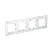 Рамка 4-м AtlasDesign Air лотос/дым. бел. SE ATN221304