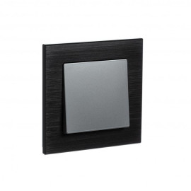 Рамка 1-м AtlasDesign Nature метал. оникс SE ATN312301