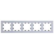 Рамка 5-м AtlasDesign Nature органич. стекло алюм. SE ATN320305