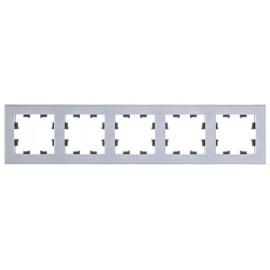 Рамка 5-м AtlasDesign Nature органич. стекло алюм. SE ATN320305