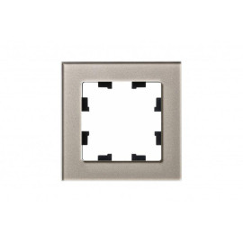 Рамка 1-м AtlasDesign Nature стекло шампань SE ATN320501