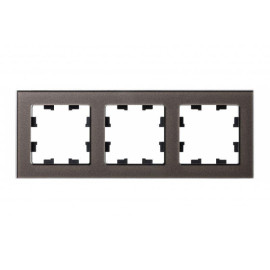 Рамка 3-м AtlasDesign Nature стекло мокко SE ATN320603