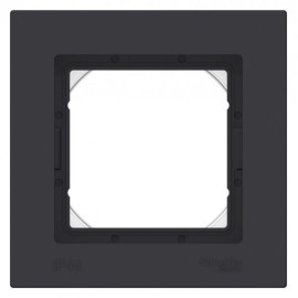 Рамка 1-м AtlasDesign Aqua IP44 карбон SE ATN441001