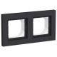 Рамка 2-м AtlasDesign Aqua IP44 карбон SE ATN441002