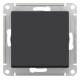 Переключатель проходной 1-кл. СП AtlasDesign Aqua 10А IP44 (сх. 6) 10AX механизм карбон SE ATN441061