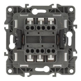Выключатель 2-кл. СП Эра12 12-1104-01 10А IP20 250В 10AX механизм бел. Эра Б0014645