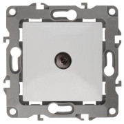 Розетка телевизионная одиночная TV 1мод. Эра12 12-3101-01 IP20 бел. Эра Б0014705