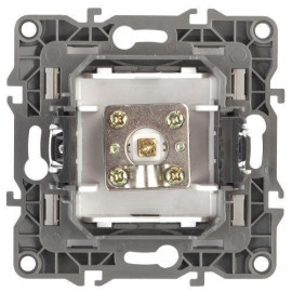 Розетка телевизионная одиночная TV 1мод. Эра12 12-3101-01 IP20 бел. Эра Б0014705