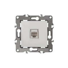 Розетка компьютерная Эра12 12-3107-01 RJ45 бел. Эра Б0014723