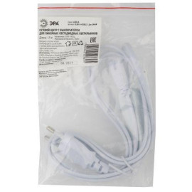 Шнур сетевой 1.5м с выкл. и разъемом C7 для светильников LLED Эра Б0025694