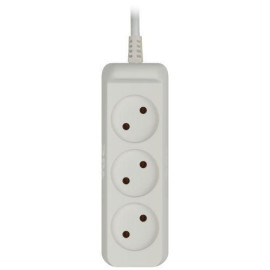 Удлинитель 3х1.5м без заземл. 10А IP20 U-3-1.5m-2х1 ПВС 2х1 Эра Б0028354