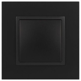 Выключатель 1-кл. СП Elegance 14-1101-05 10А IP20 250В 10AX механизм антрацит Эра Б0034212