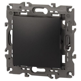 Выключатель 1-кл. СП Elegance 14-1101-05 10А IP20 250В 10AX механизм антрацит Эра Б0034212