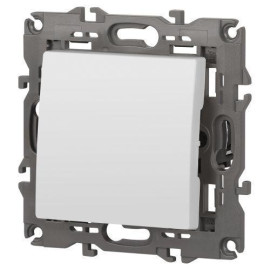 Переключатель 1-кл. СП Elegance 14-1103-01 10А IP20 250В 10AX механизм бел. Эра Б0034222