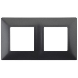 Рамка 2-м 14-5002-05 Elegance антрацит ЭРА Б0034391