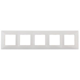 Рамка 5-м 14-5005-01 Elegance бел. ЭРА Б0034405