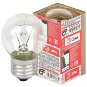 Лампа накаливания ДШ 40-230-Е27 40Вт шар (P45) 230В Е27 ЭРА Б0039133