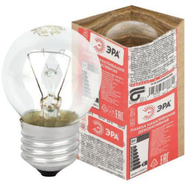 Лампа накаливания ДШ 60-230-Е27 60Вт шар (P45) 230В Е27 ЭРА Б0039135